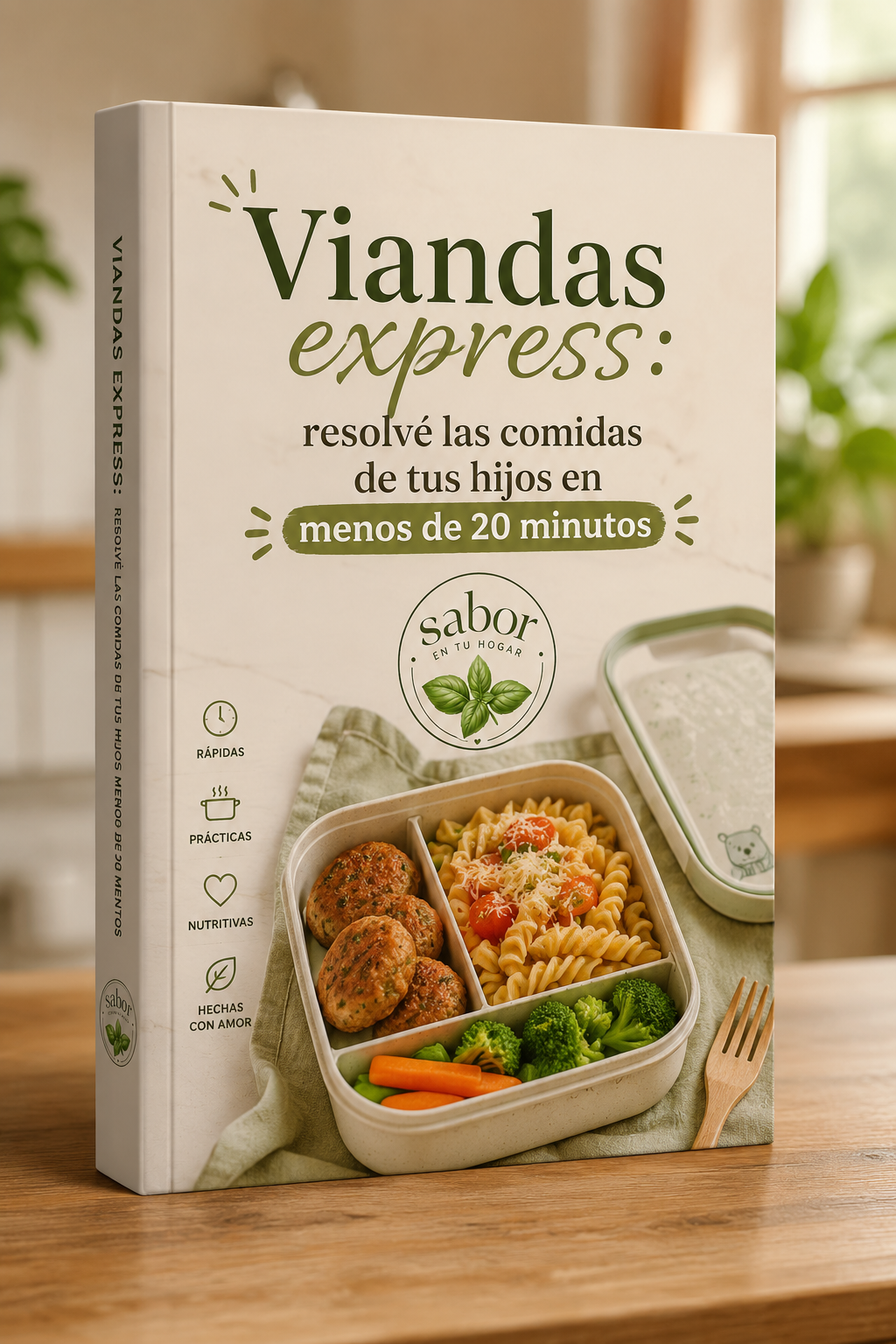 Viandas express: resolvé las comidas de tus hijos en menos de 20 minutos.
